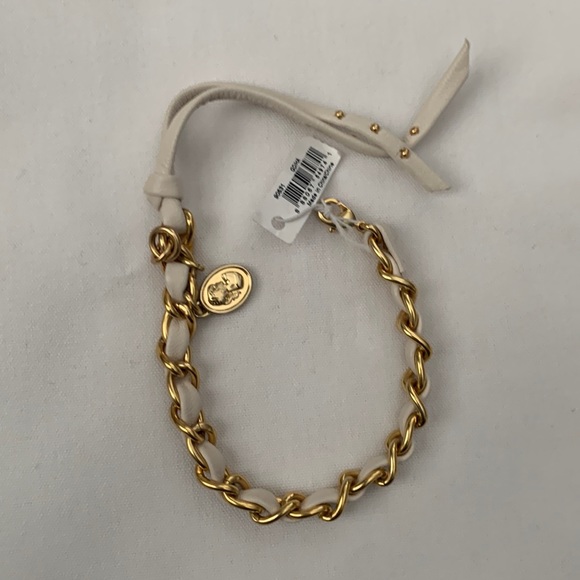 Authentic Coach gold and leather bracelet - Picture 1 of 3